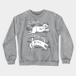 Cat Petting Guide Crewneck Sweatshirt